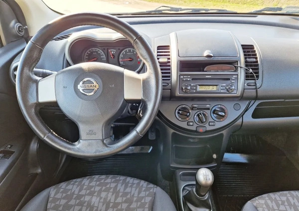 Nissan Note cena 12900 przebieg: 153000, rok produkcji 2006 z Kutno małe 631